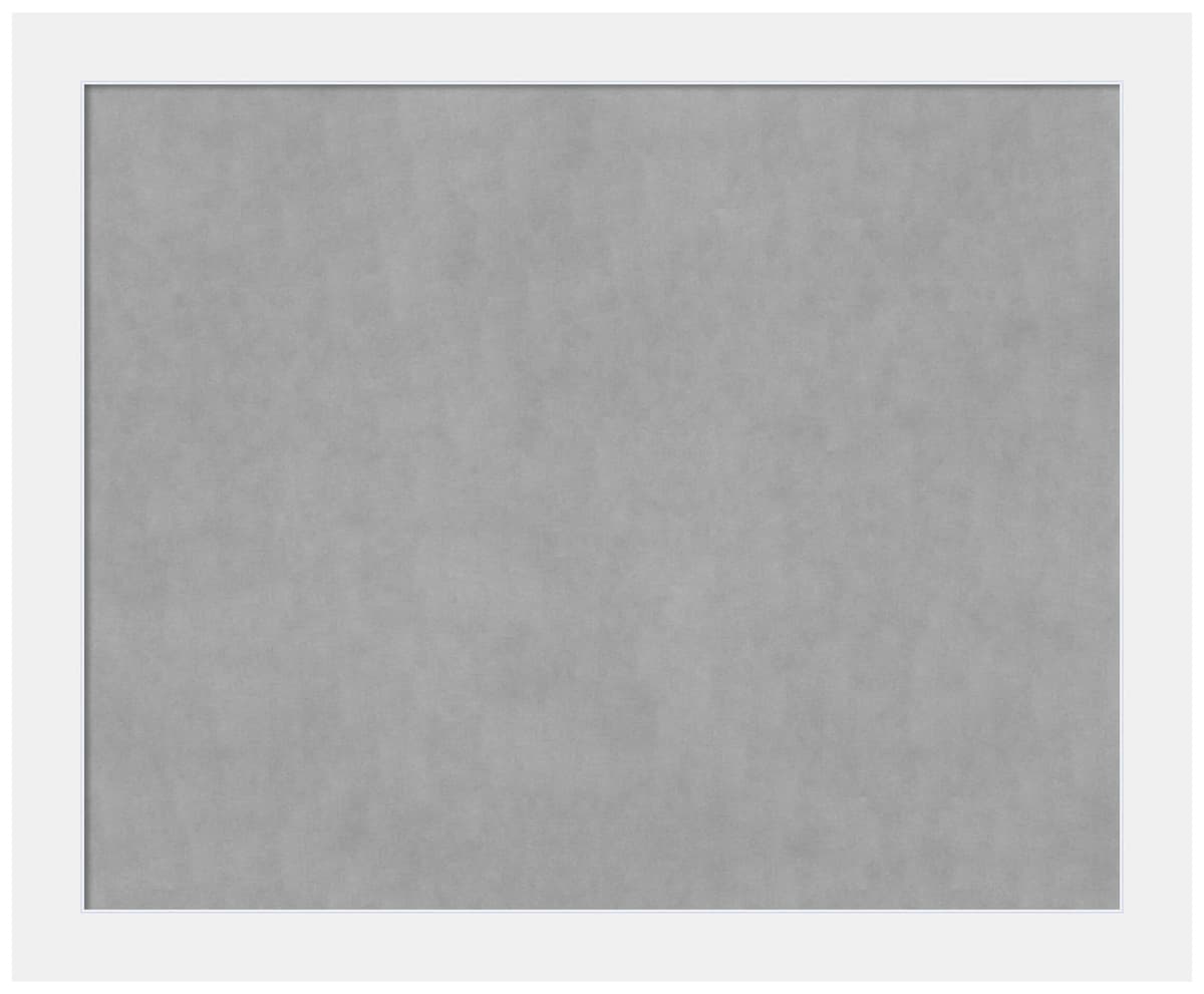 Amanti Art White Framed Magnetic Board 37x45 - tablero magnético contemporáneo 28588198577