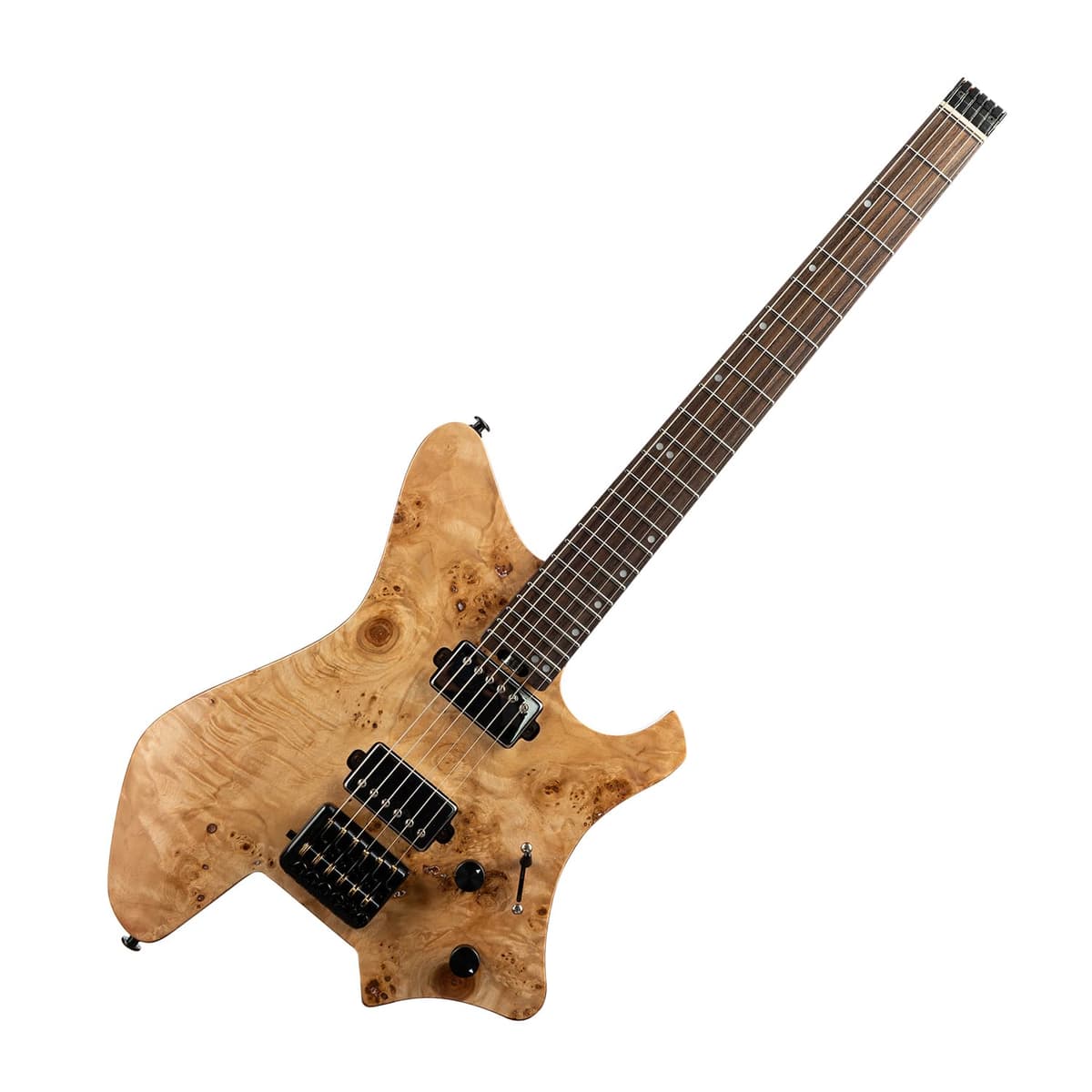 EART GW2 Guitarra eléctrica headless 25.5" - Roasted Padauk W2 Natural