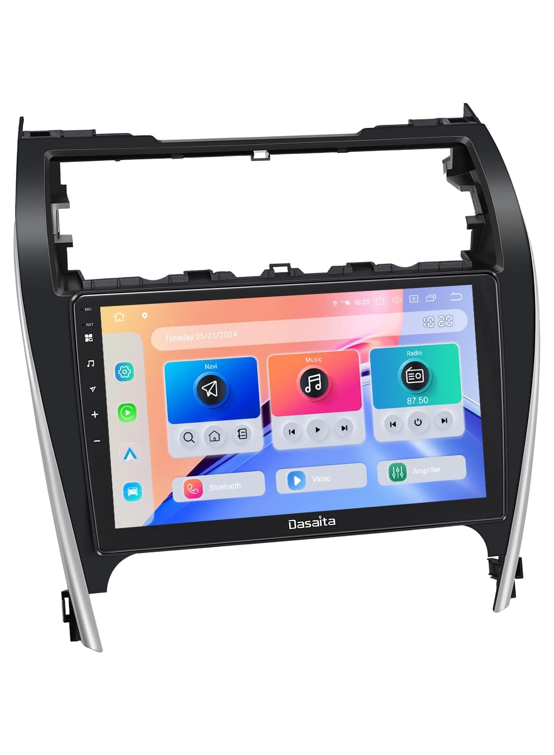 Dasaita 10.2" Android 13 para Toyota Camry (2012-2014) - QLED, 6GB/64GB, CarPlay/Android Auto inalámbrico HA5469