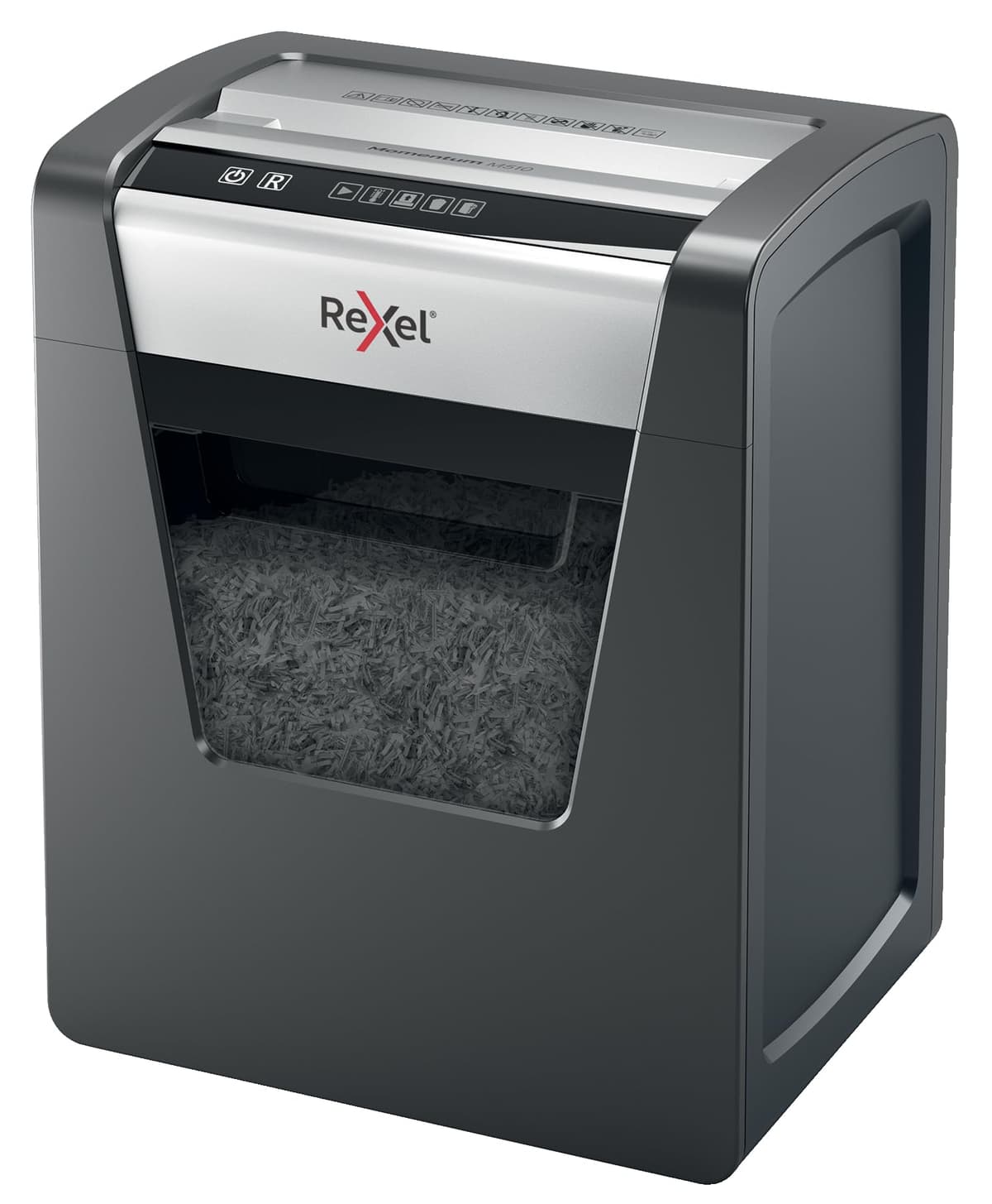 Rexel Momentum M510 Micro Cut Shredder, 10 hojas, 23 L, Negro 2104575