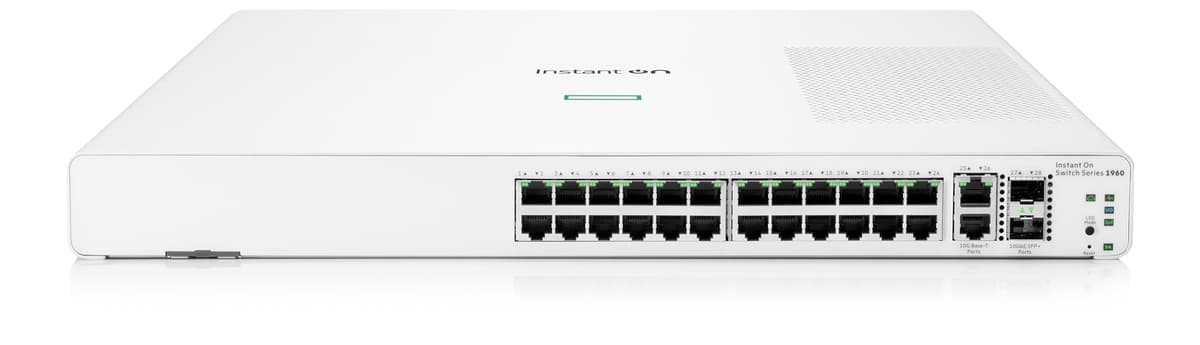 Hewlett Packard Enterprise HPE Instant On 1960 Switch 24 Puertos Gb Smart-Managed Layer 2+ (JL806A#ABA)