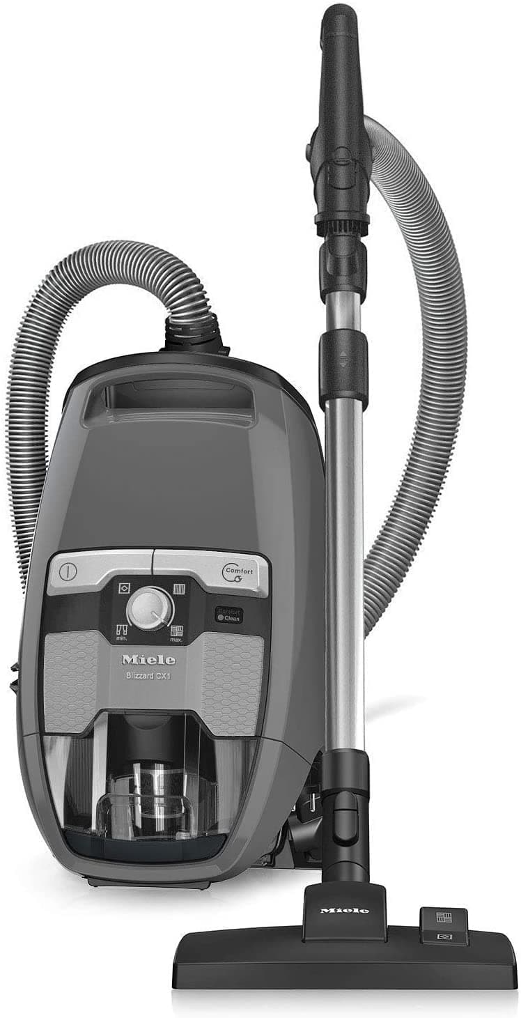 Miele Blizzard CX1 Aspiradora Canister Sin Bolsa Pure Suction, Graphite Grey 41KRE030USA