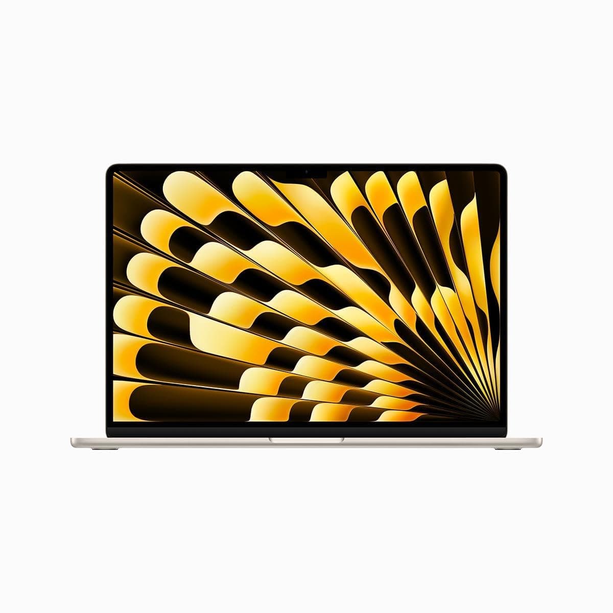 Apple MacBook Air 15" (M2) 2023 Reacondicionado - 16GB RAM, 256GB SSD, Starlight, QWERTY MQKT3LL/A