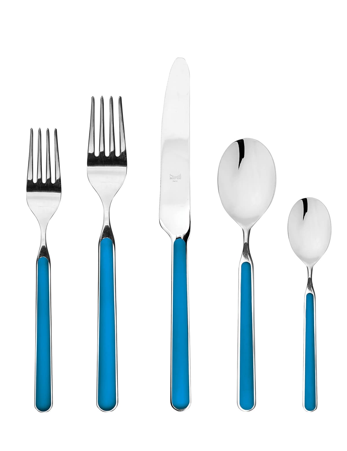 MEPRA Set de cubiertos 20 piezas Fantasia Electric Blue 10K722020