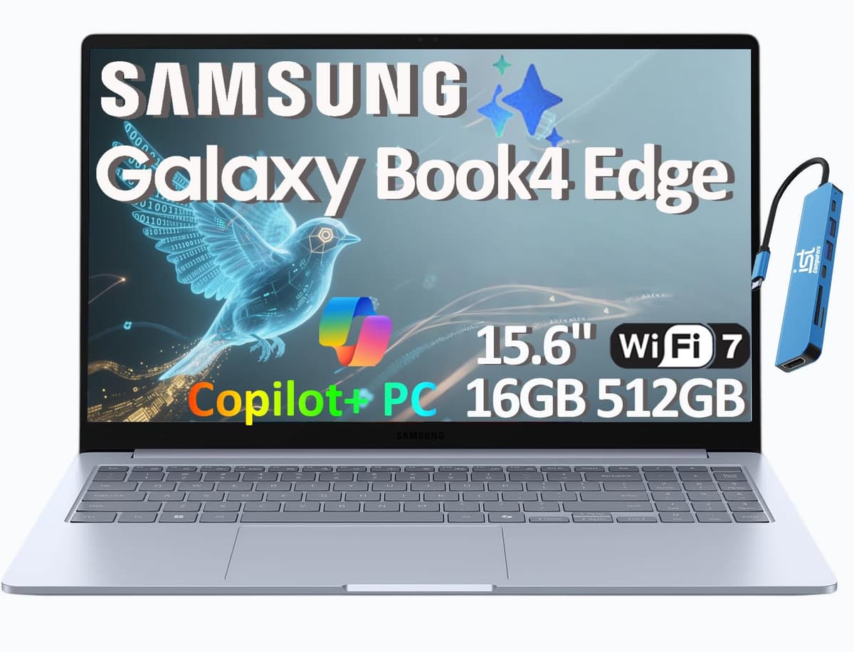 Samsung Galaxy Book4 Edge 15.6" FHD Business - 16GB RAM, 512GB, Snapdragon X, Win 11 Pro Galaxy Book2 Pro 360