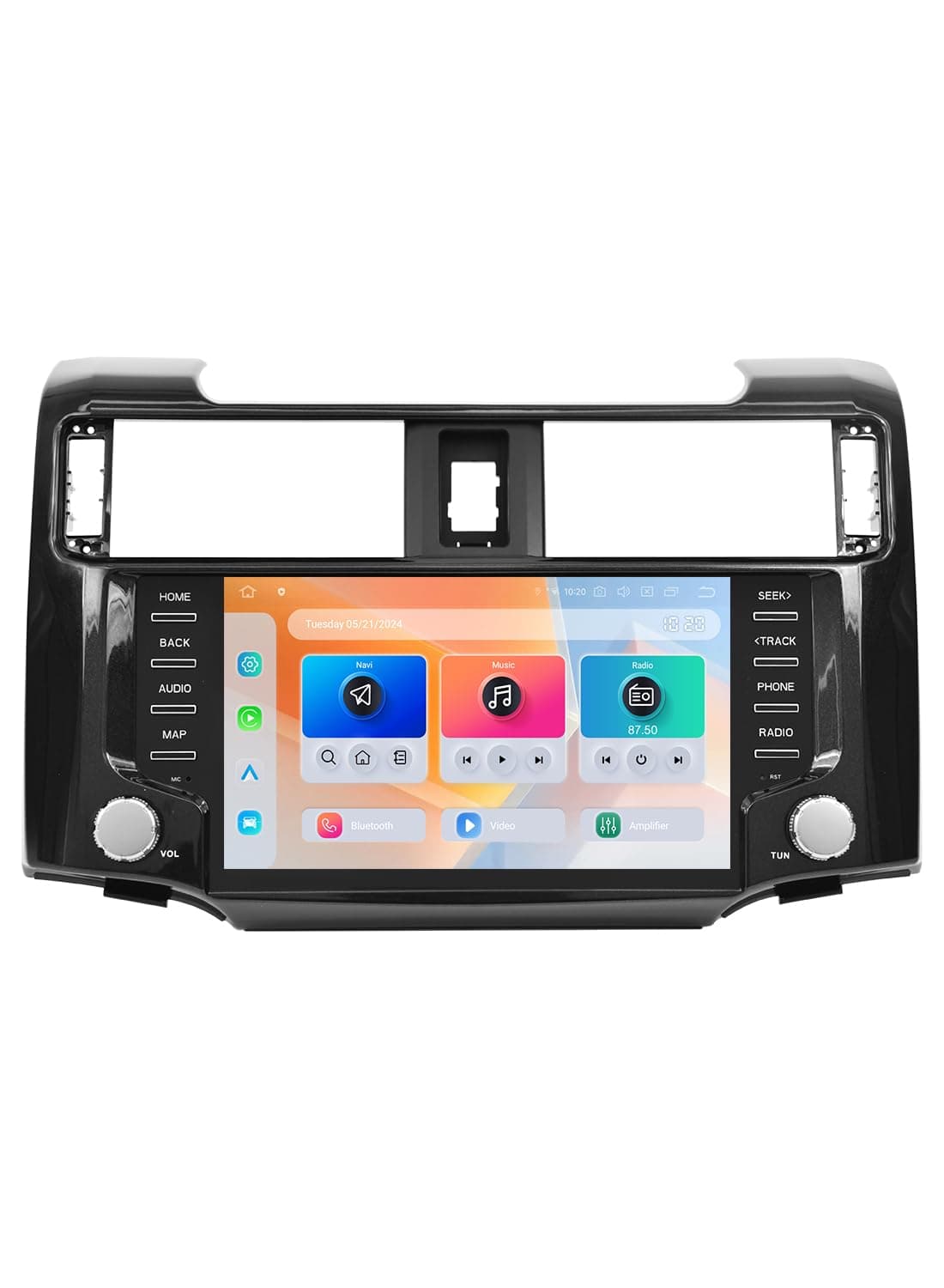 Dasaita Radio 9" QLED 8GB+256GB para Toyota 4Runner 2010-2023 - Android 13,4G, Salida Óptica