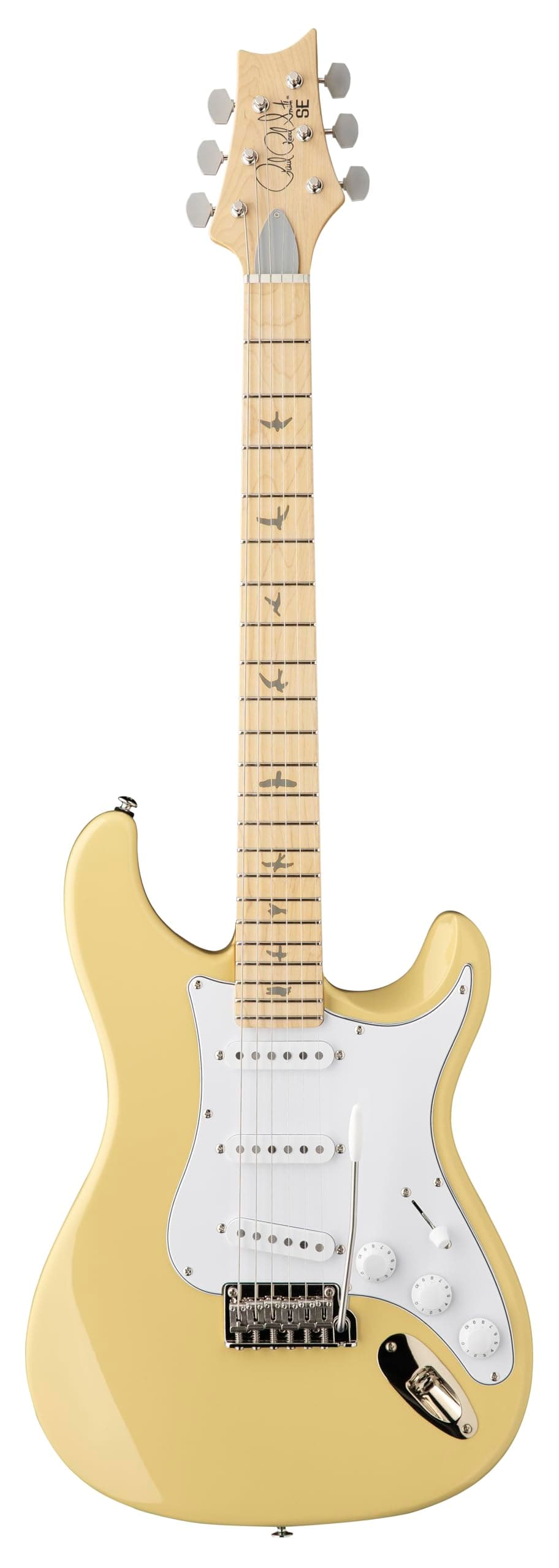 PRS SE Silver Sky Maple Board Moon White con Funda 116259::3J: