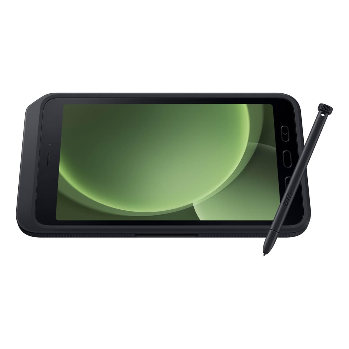 SAMSUNG Galaxy Tab Active5 5G LTE desbloqueada 8” 128GB Tablet Android para industria, trabajo de campo, seguridad avanzada, diseño resistente, versión EE. UU., 2024, SM-X308UZGAN14, negro verde