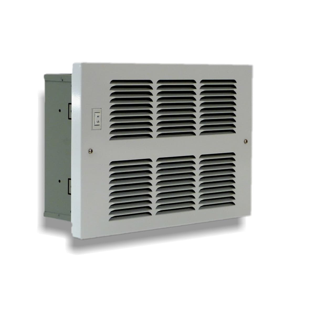 Calentador mural hidronico KING H412 2/3-AS/FS-GW 120V, 2500/3600BTU, blanco