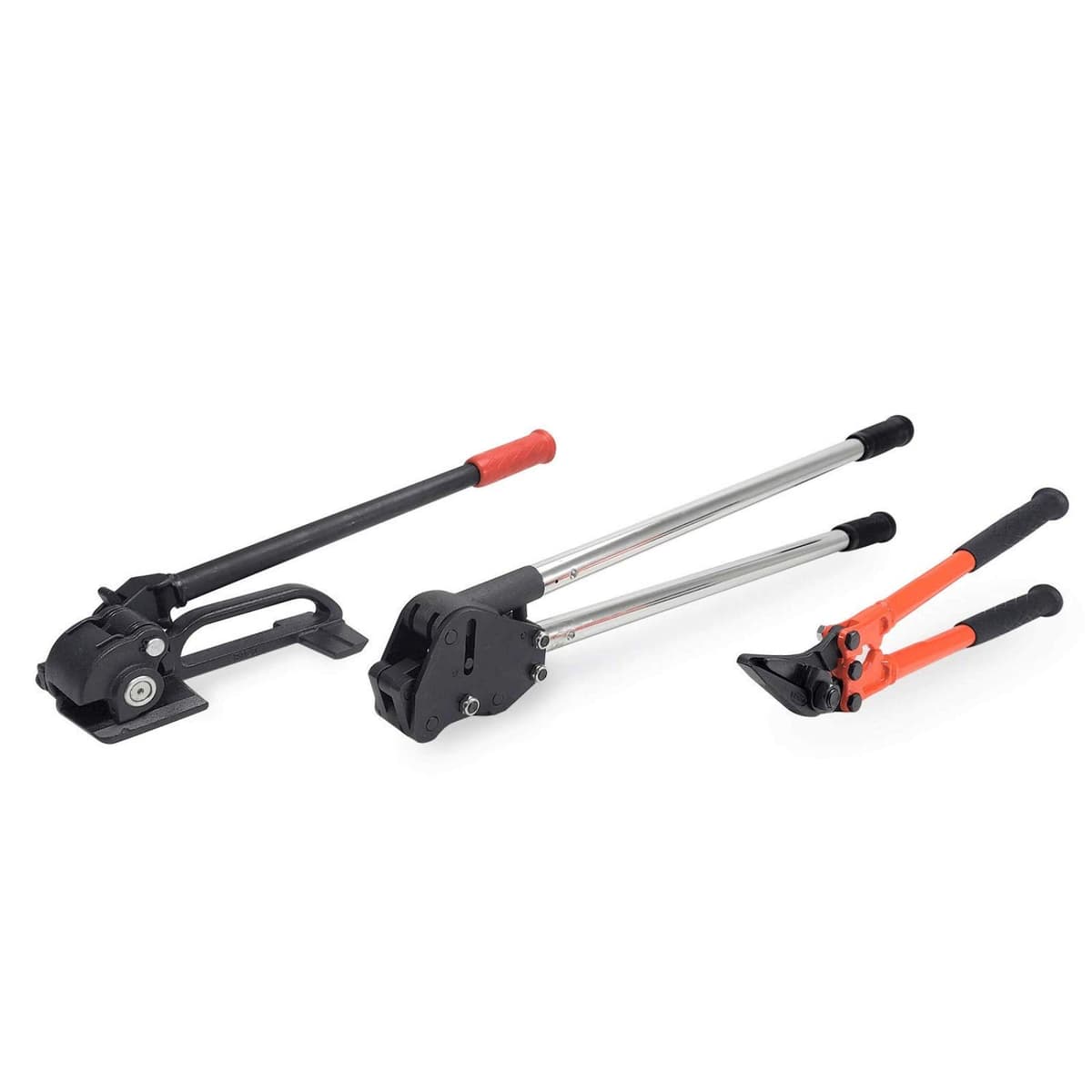 IDL Packaging PRO Set Herramientas para Fleje de Acero 1 1/4" - Tensora S-298, Sealer C-318, Cutter H-300