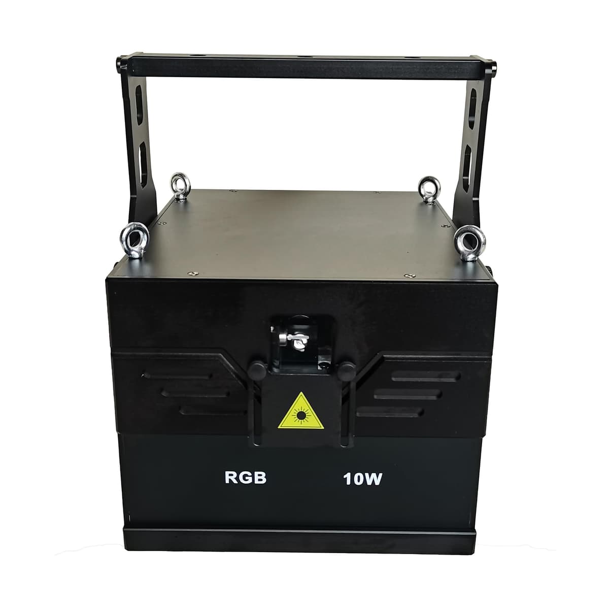 JUNMAN 10W RGB Animation Stage Light - Lámpara DJ RGB 10W, 128 Patrones, DMX/ILDA