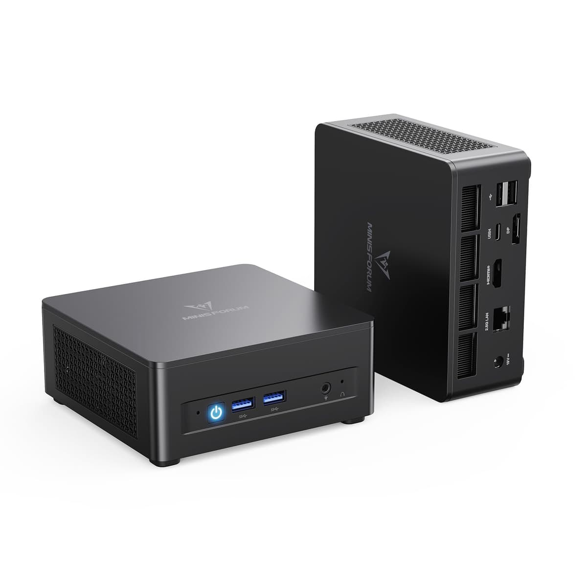 MINISFORUM UM690L Slim Mini PC AMD Ryzen 9 6900HX, 32GB LPDDR5, 1TB PCIe4.0 SSD DeskMini