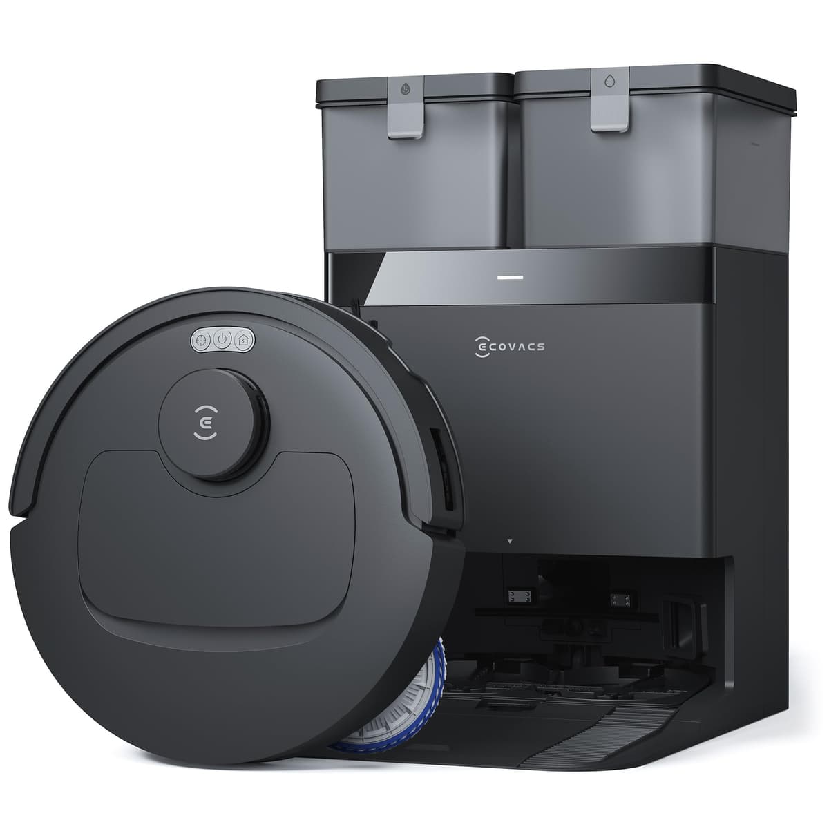ECOVACS DEEBOT T30C Robot Aspirador y Mop, 20, 000Pa, OMNI Station Auto-Limpiante, ZeroTangle