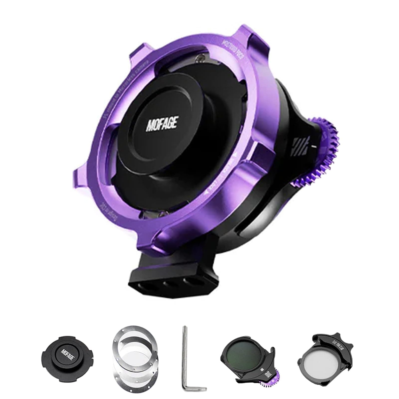 ZTIANFOTO MOFAGE PL-Z Adaptador de lentes PL a Z con cambio rápido de filtros