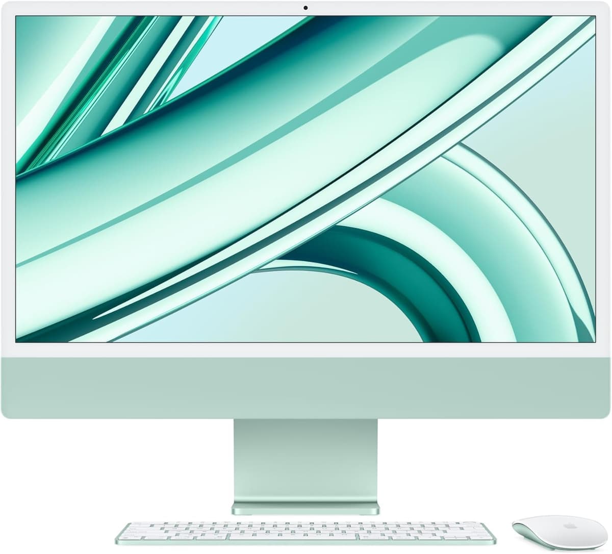 Apple iMac 24" (2023) M3 - 8-Core CPU / 10-Core GPU, 16GB RAM, 512GB SSD, Verde (Reacondicionado) MQRQ3LL/A