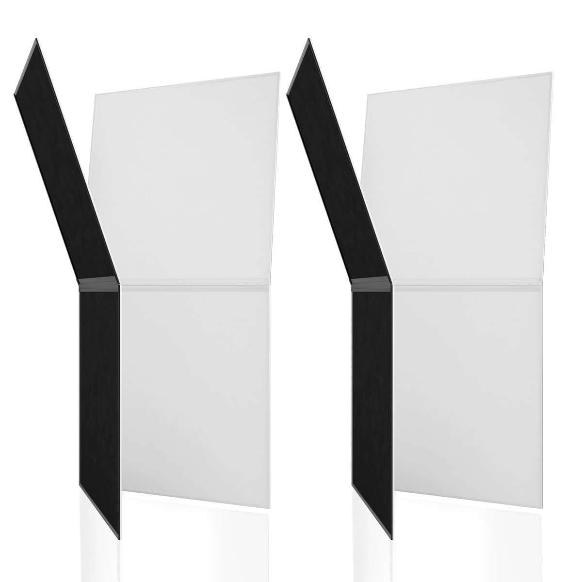 V-FLAT WORLD Foldable V-Flat 2.0 Reflector plegable 10-en-1 para fotografía - Kit x2 00120-00120K