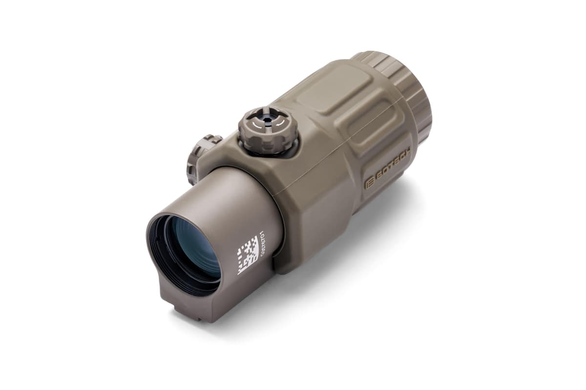 EOTECH G33 Aumentador 3x sin montaje, acabado Tan G33.NMTAN