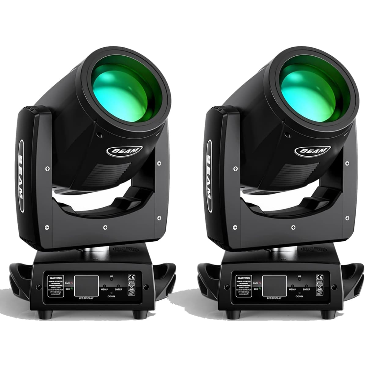 HOLDLAMP Pack 2 Moving Head 7R 230W, 16 prismas, 13 colores, 14 patrones ZQ02042US