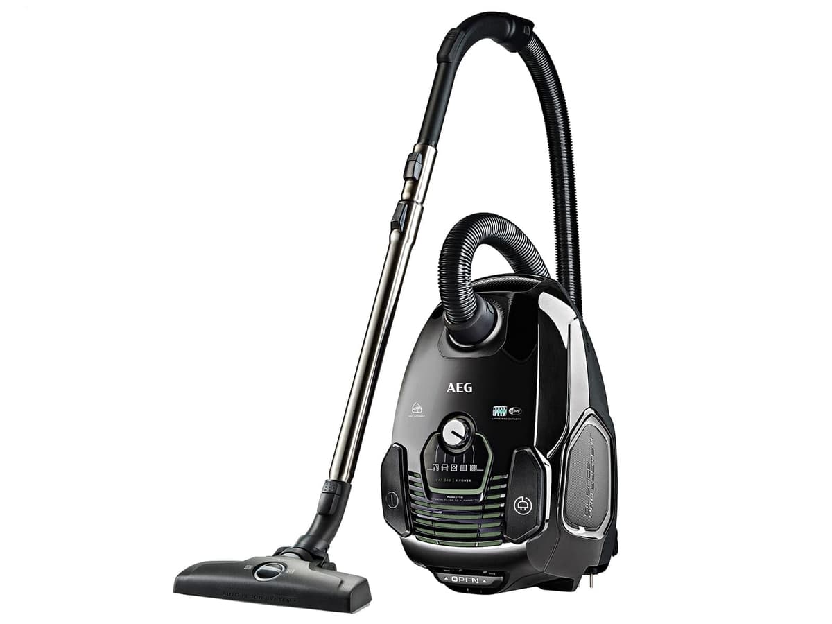 AEG VX7-2-ÖKOX Aspiradora con Bolsa 650 W, 12 m, 60% Plástico Reciclado 900401005