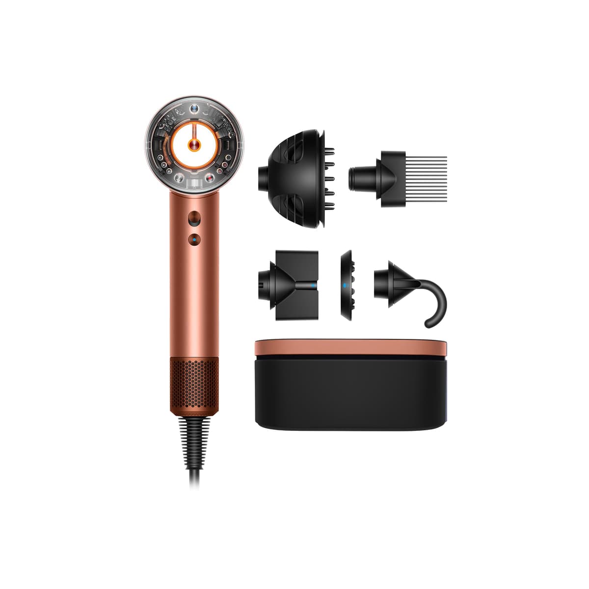 Dyson Supersonic Nural secador inteligente con 5 accesorios, modo Scalp Protect 143696-01