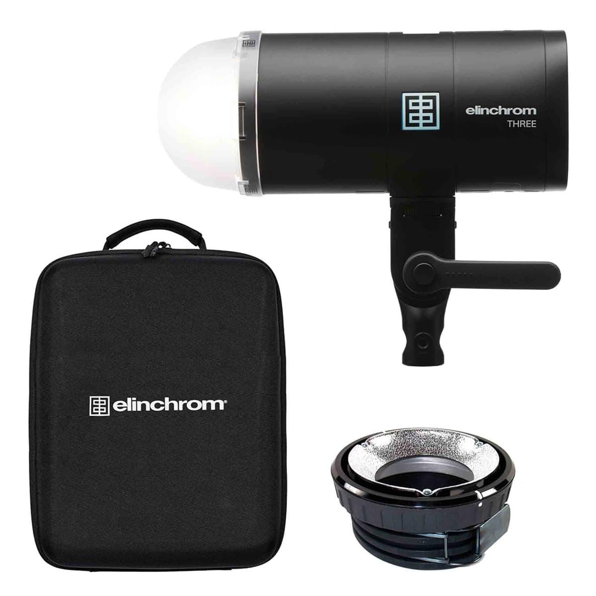 Elinchrom THREE Kit de Flash fuera de cámara 261 Ws (EL20941.1)