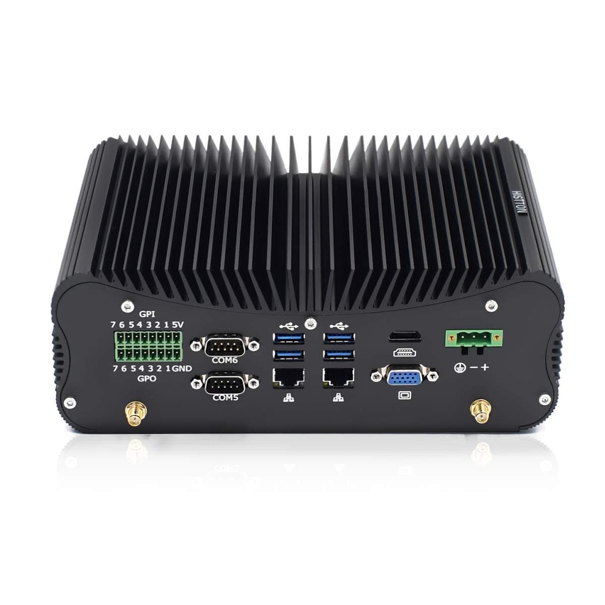 HISTTON P12-B i7-10510U Mini PC fanless, 64GB RAM 1TB SSD, Windows 10 Pro