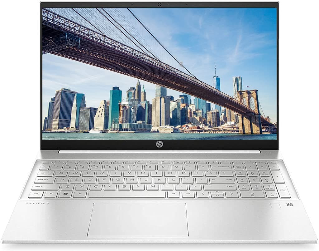 HP Pavilion 15.6" FHD Laptop - AMD Ryzen 7 5700U - 32GB RAM - 1TB SSD - Windows 11 Home - Silver