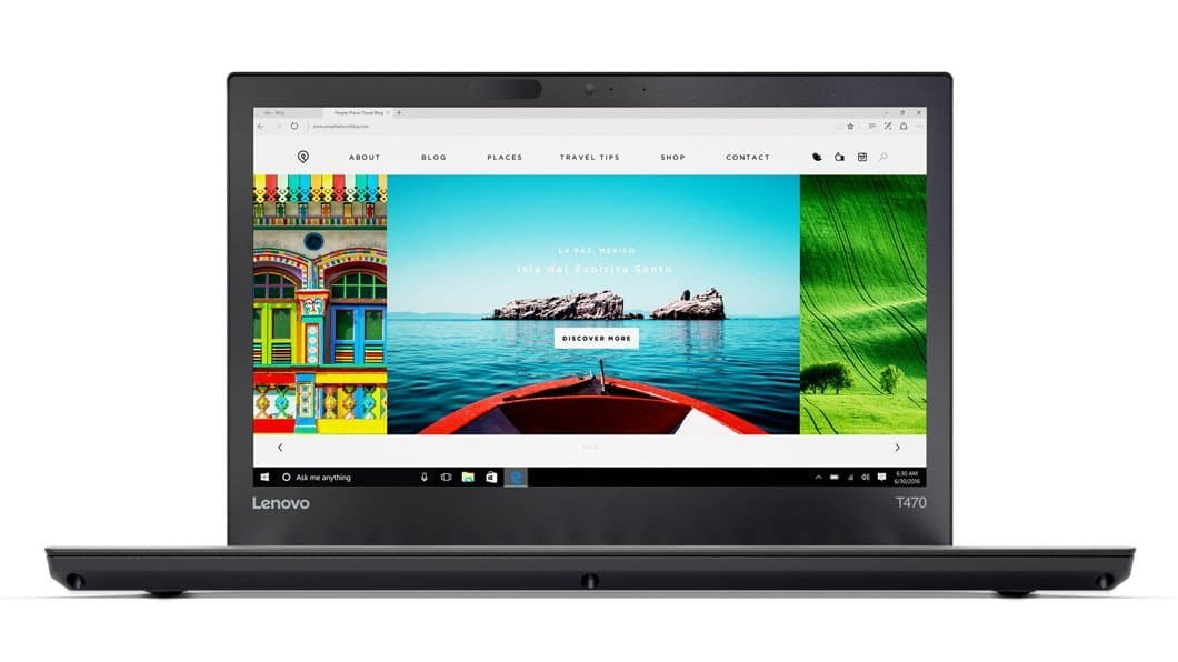 Lenovo ThinkPad T470 Intel Core i5-6300U 8GB RAM 256GB PCIe NVMe SSD Pantalla 14" FHD IPS, Windows 10 Pro LPT_1033