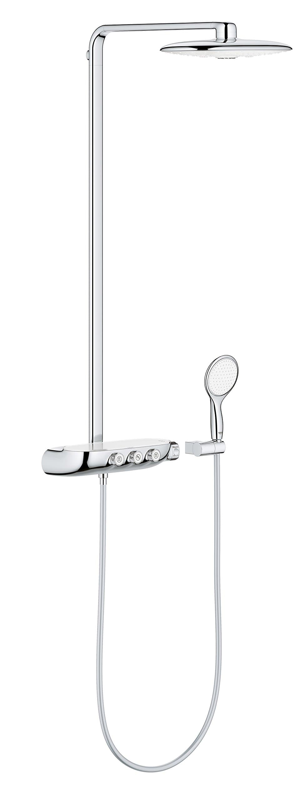GROHE 26250LS0 SmartControl Rainshower Moon White