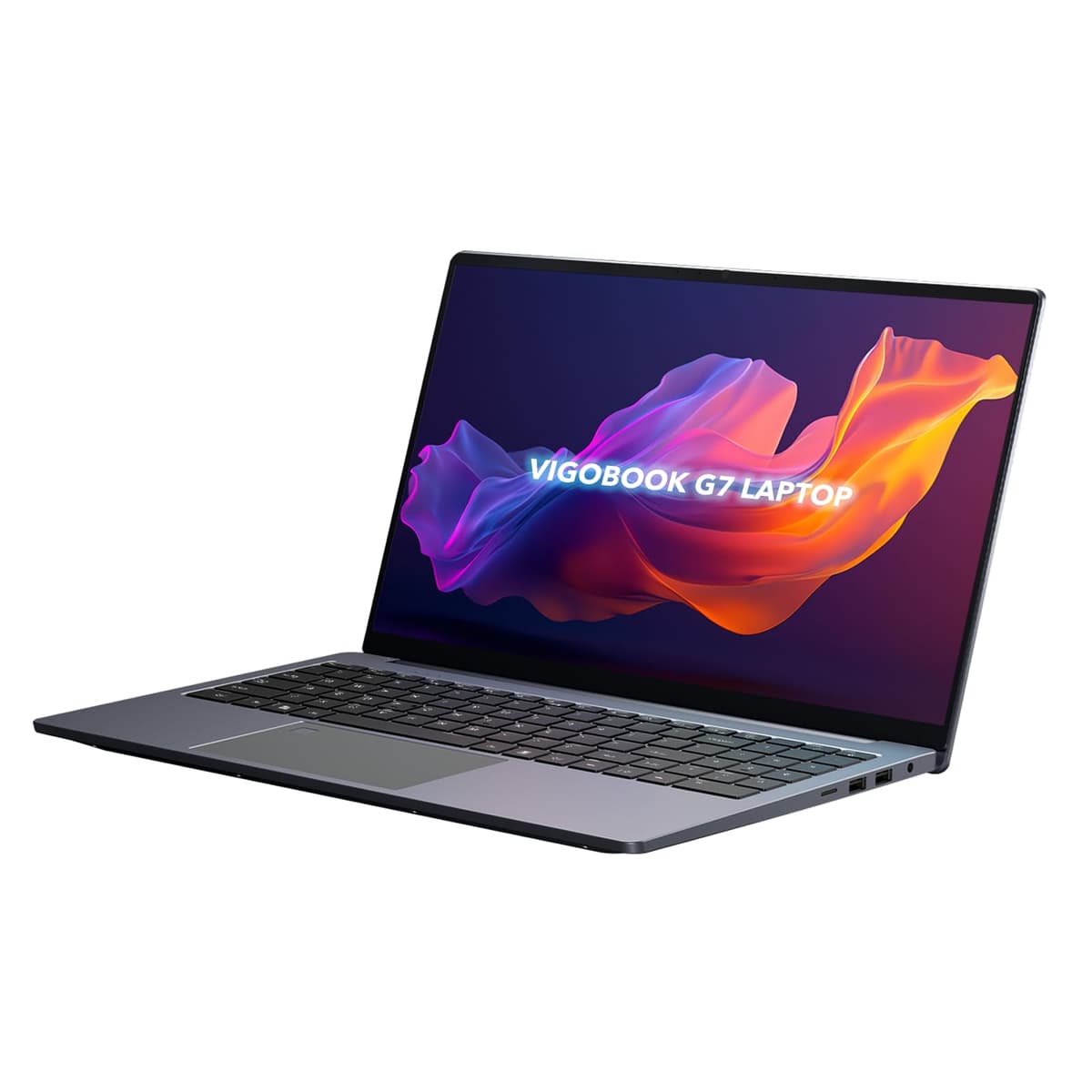 IdeaPick VigoBook G7 15.6 pulgadas - Ryzen 7 5700U (8C/16H), 16GB RAM, 512GB SSD, WiFi 6, lector de huellas, batería de 58Wh - Gris