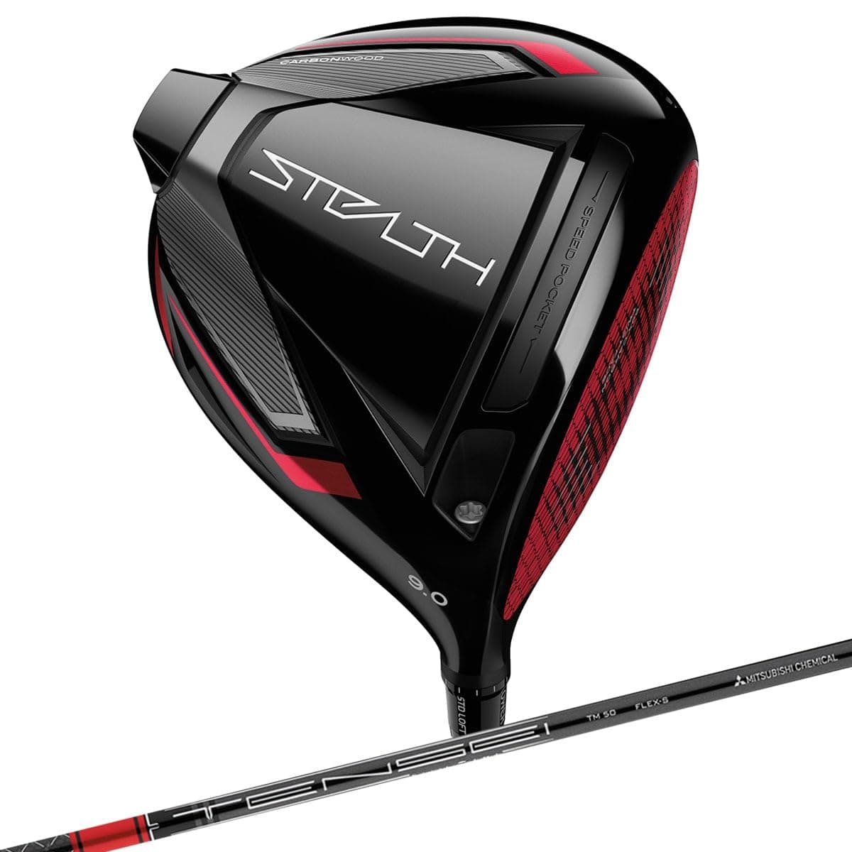 Driver TaylorMade Stealth con eje de carbono para hombre, para diestros W#1 Ángulo de loft: 10.5 Flex: SR N9303008