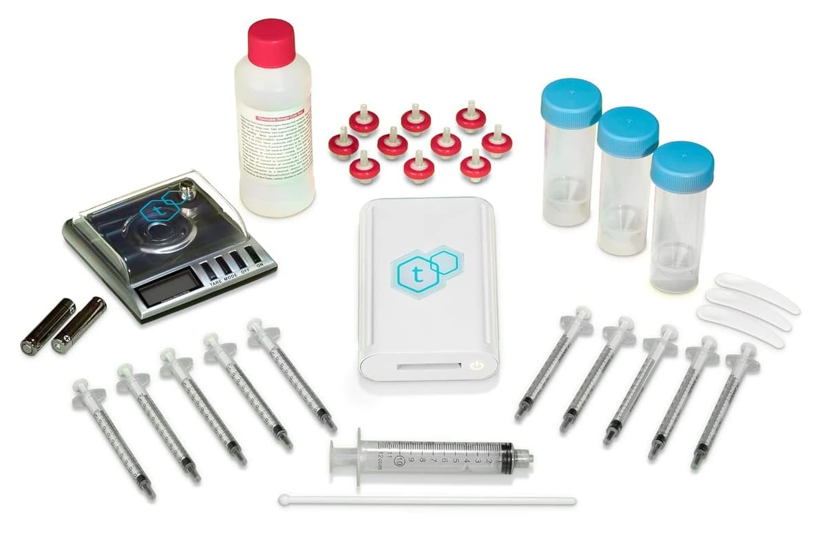 tCheck 3 Probador de Potencia con Kit de Expansión para Flores - Espectrómetro UV