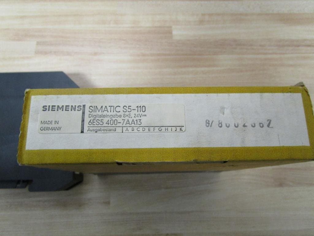 Siemens Simatic S5 - 6ES5 400-7AA13