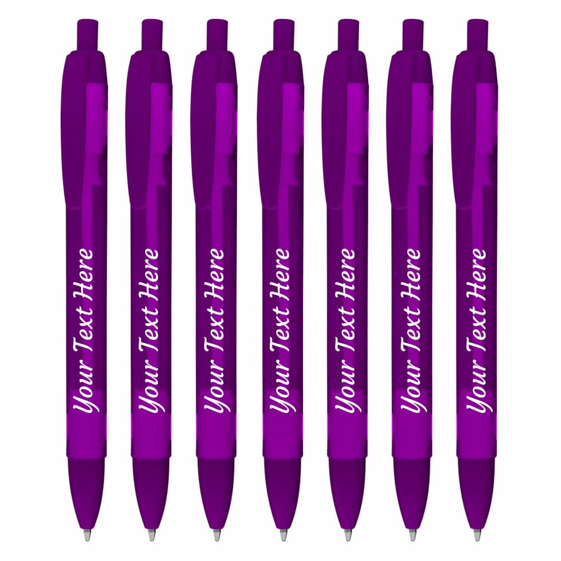 911 Pens Bolígrafos personalizados USA, barril ancho color púrpura (Pack de 1000) 125CST-1000-Purple
