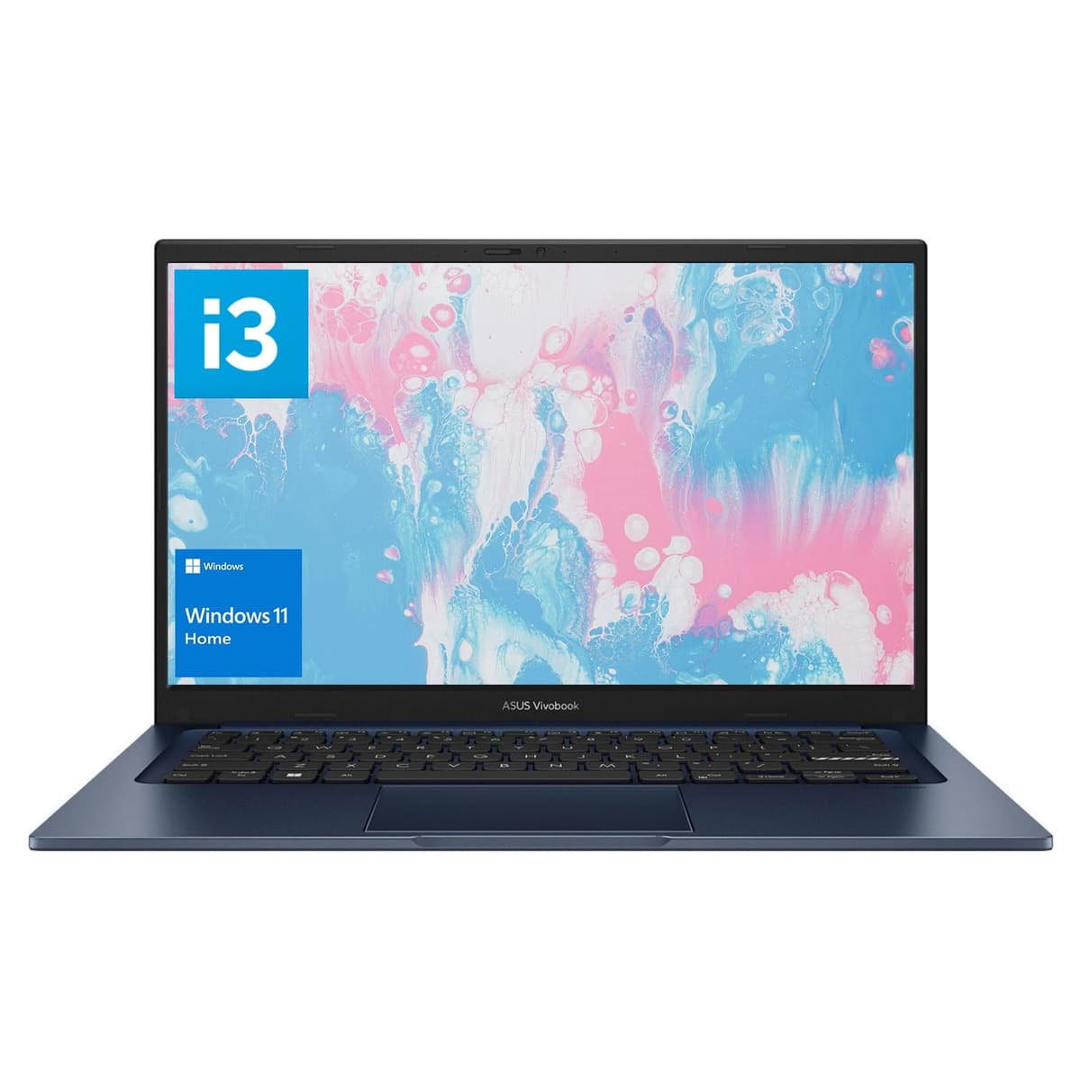 ASUS Vivobook Laptop, pantalla 14" FHD, i3-1215U, 24 GB RAM, SSD 2 TB, Wi-Fi 6, HDMI, webcam, touchpad, Windows 11 Home, azul 5Z8N