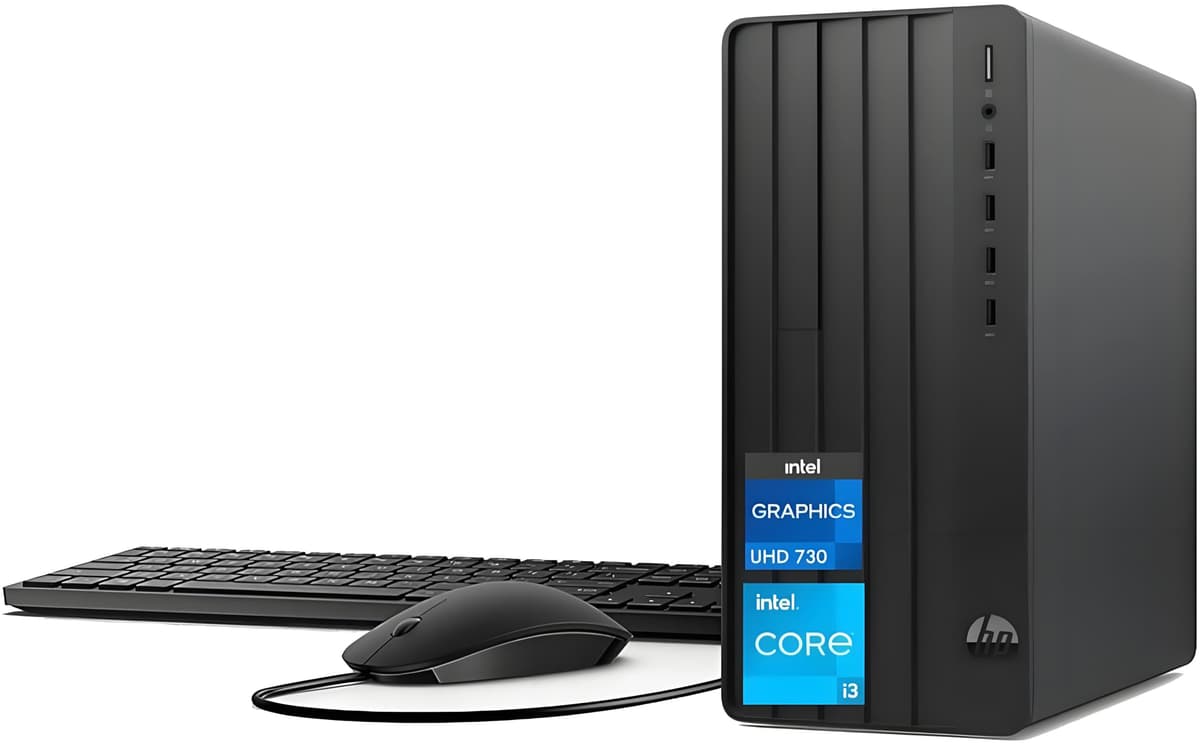 HP 290 G9 Desktop con Intel Core i3-13100, 32GB RAM, 2TB PCIe SSD, Windows 11 Pro