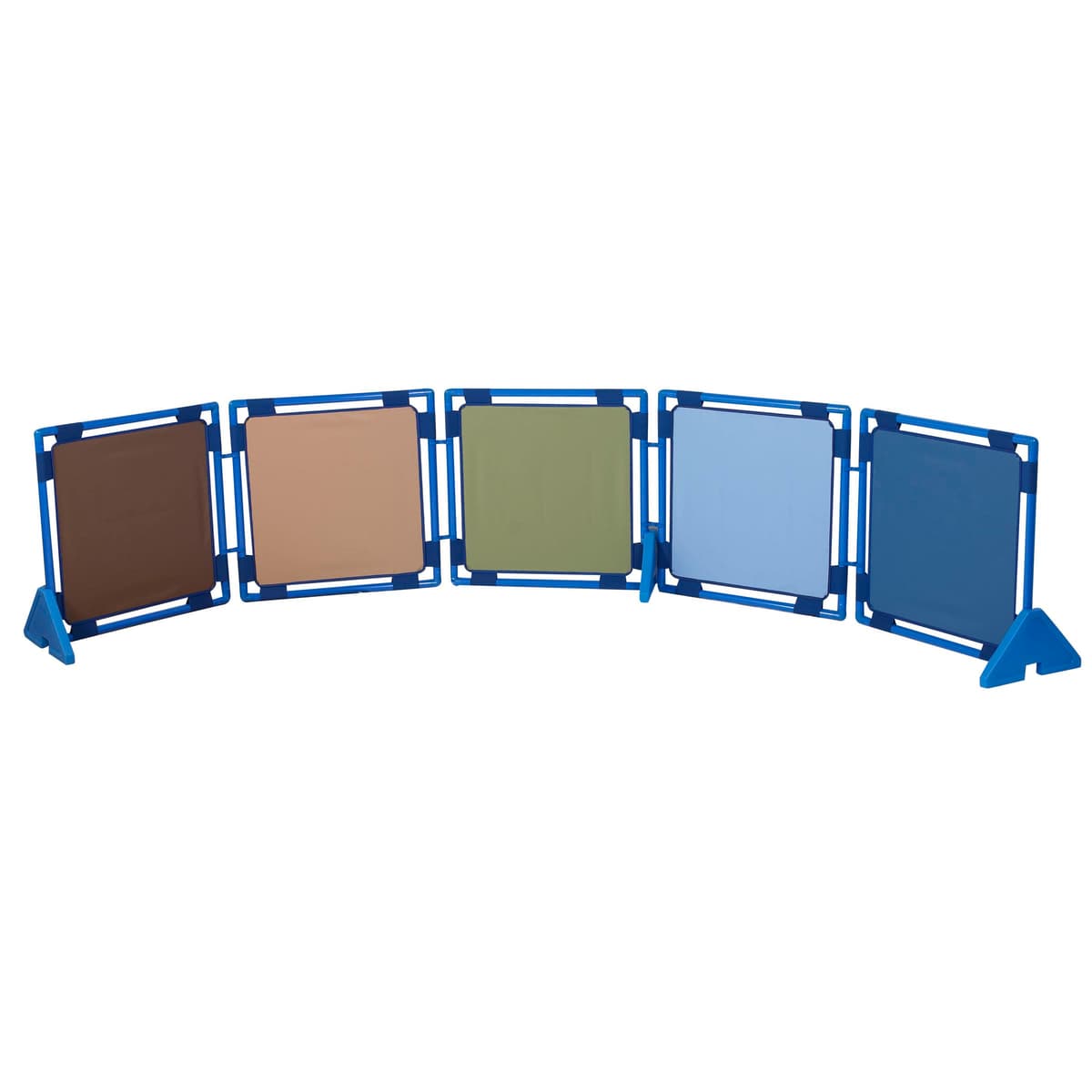 PlayPanel cuadrado set de 5 Children's Factory - Biombos infantiles con patas cantiléver, estilo Woodland CF900-1059