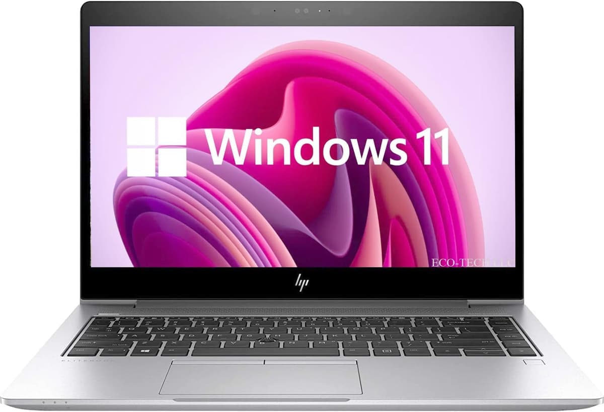 HP EliteBook 840 G5 pantalla táctil, laptop de 14" FHD para negocios, Intel i5-8350U quad-core, 16 GB RAM DDR4,512 GB SSD, teclado retroiluminado, lector de huellas, USB-C, HDMI, Windows 11 Pro (renovada)