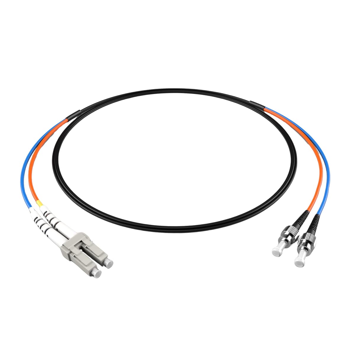 Cable patch de fibra optica FCD LC ST OM1 para interior/exterior - 10Gb/40Gb/100Gb vidrio Corning | 300 m (984.3 ft) | Resistente al agua y a los rayos UV para centros de datos, conductos exteriores, enlaces de campus | Longitud: 0.5M-300M FCDUS292v9643