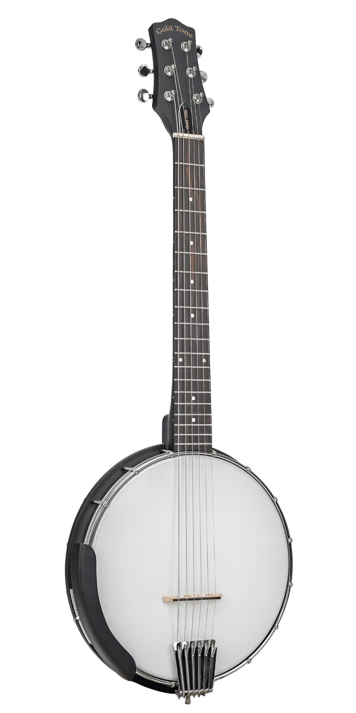 Gold Tone AC-6 Mini: Banjitar acústico compuesto con funda de transporte