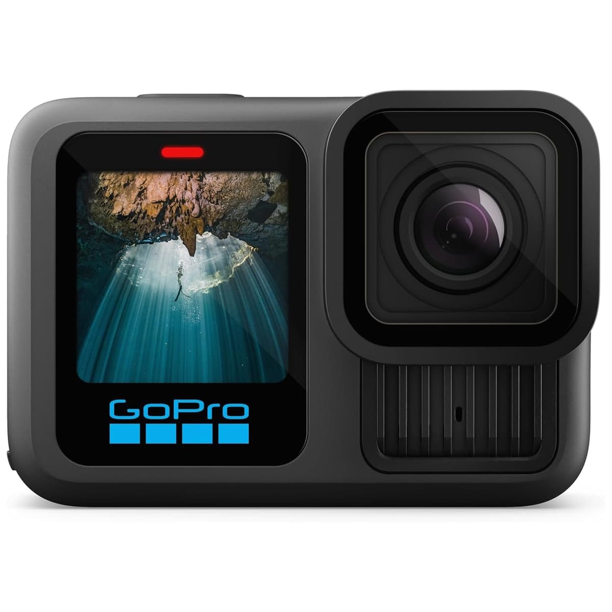 GoPro HERO13 Black Empaque para Comercio Electrónico - Cámara de Acción Impermeable con Video 5.3K60, Foto de 27 MP + Compatibilidad con Lentes Serie HB CHDNH-B53