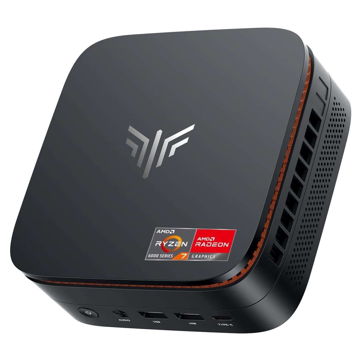 KAMRUI Mini PC para Gaming, Hyper H1 11 Pro AMD Ryzen 7 6800H (8C/16H, hasta 4.7 GHz) Mini PC, 32GB DDR5 4800MHz 1TB SSD, Computadora de Escritorio Mini Radeon 680M Triple pantalla 4K/ LAN 2.5G/ Wi-Fi 6/ BT 5.2 E3B