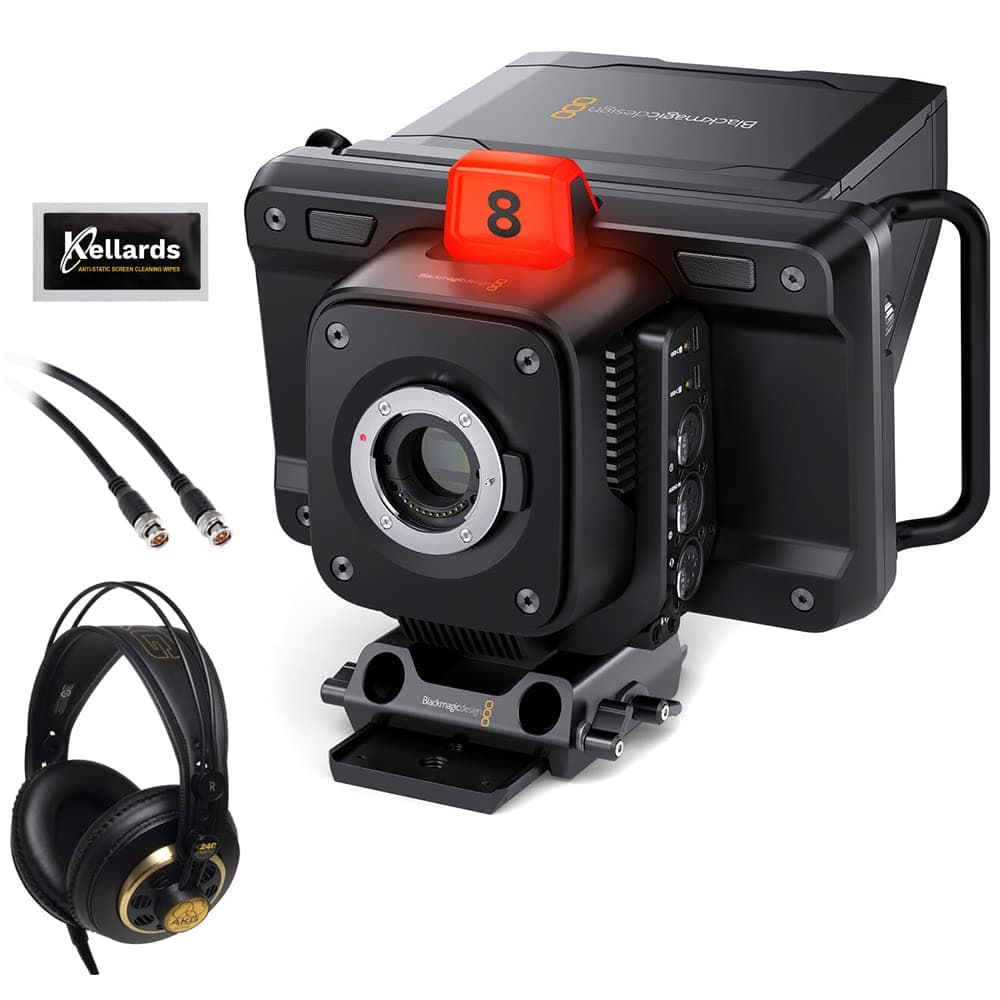 Blackmagic Design Studio Camera 4K Pro G2 CINSTUDMFT/G24PDFG2 Bundle