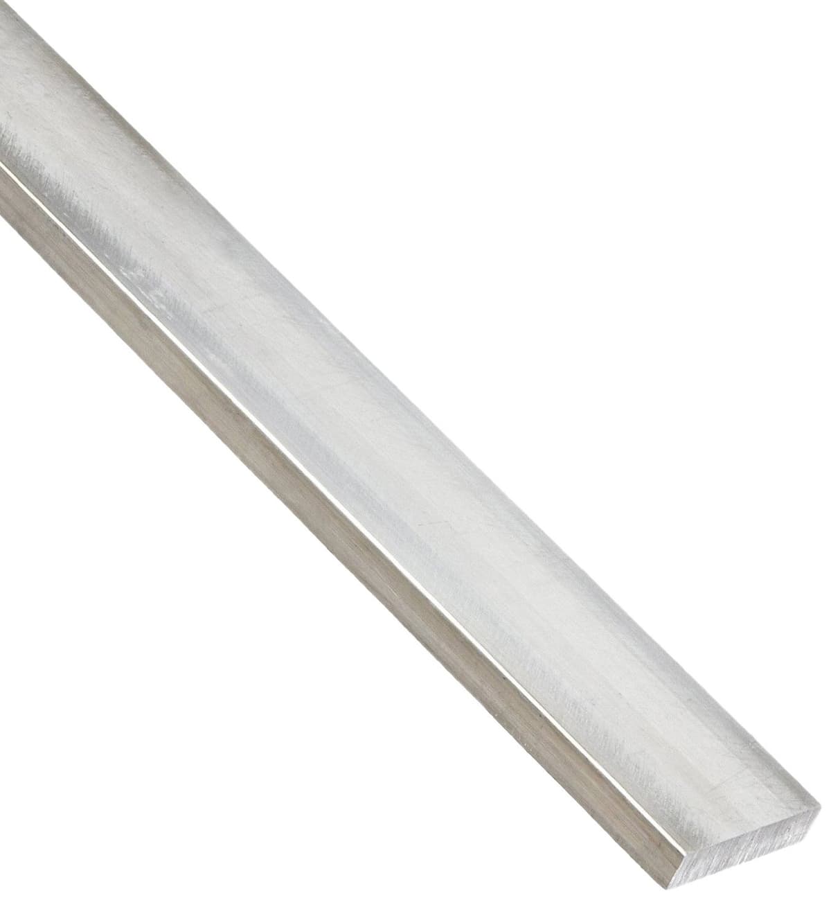 Starrett 69523 Barra plana de acero D-2, 1/4" espesor x 5" ancho x 36" largo