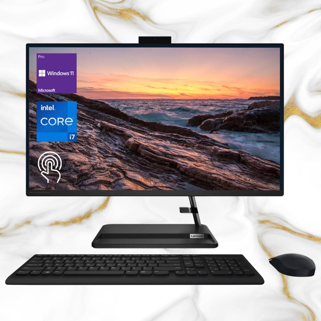 Lenovo IdeaCentre 3 All-in-One 27" FHD Touch, Core i7-13620H, 32GB RAM, 2TB PCIe SSD, Windows 11 Pro F0GJ