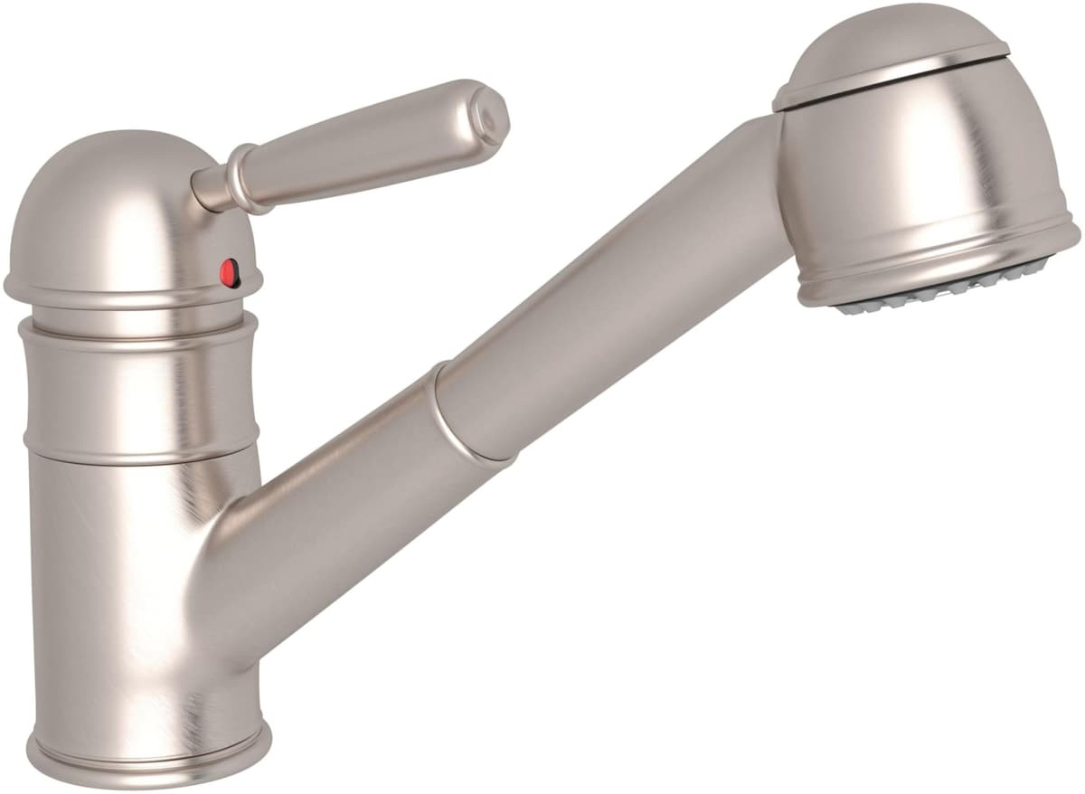 Rohl Grifo de cocina pull-out R77V3STN Satin Nickel