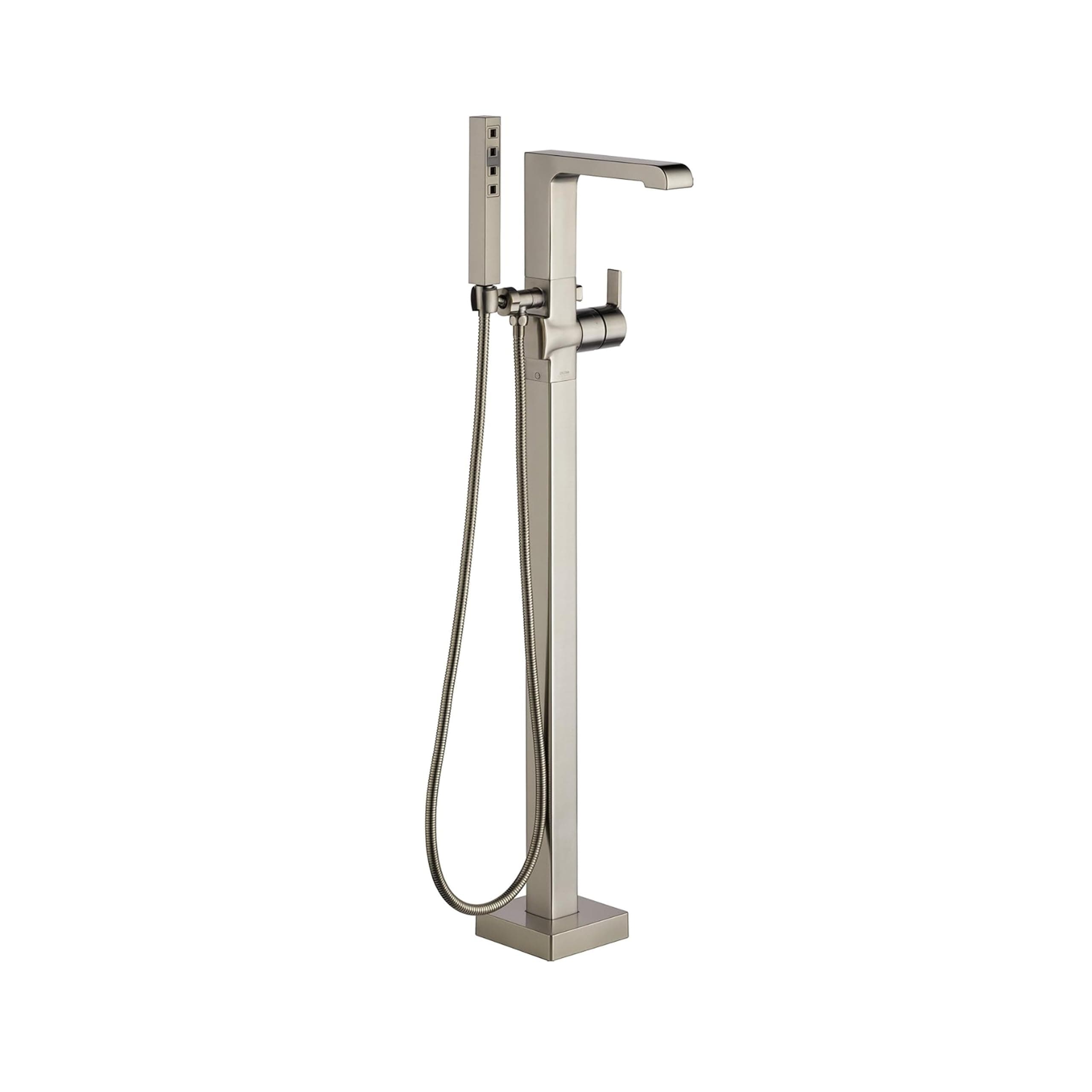 Delta Ara grifo freestanding para tina con ducha manual, T4767-SSFL (valvula no incluida)