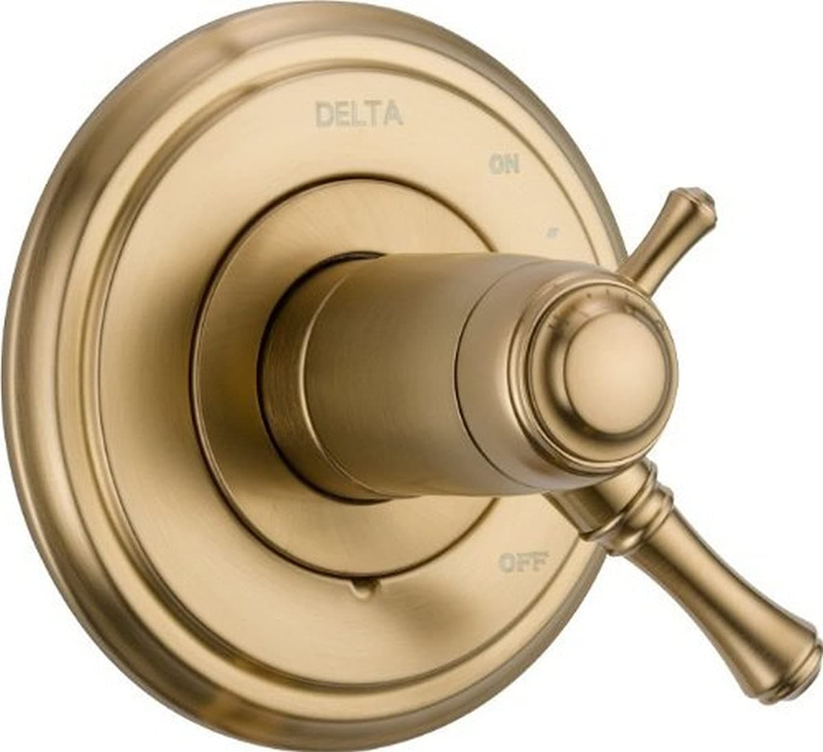 DELTA T17T097-CZ Grifo termostático de baño, Champagne Bronze