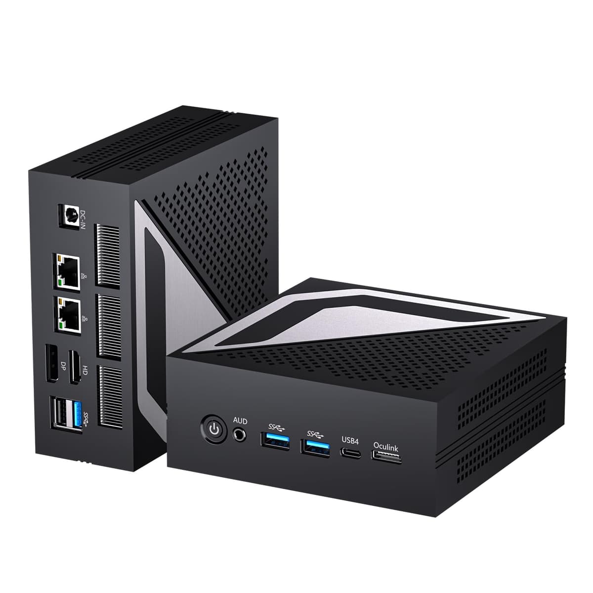 msecore Mini PC MQ90 con Ryzen AI 9 HX 370, 64GB DDR5, 2TB PCIe4.0, Triple Display, Wi-Fi 6E, Windows 11 Pro