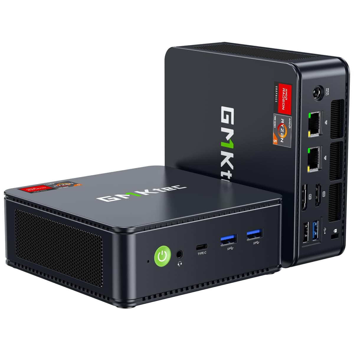 GMKtec M6 Ultra Mini PC con Ryzen 5 7640HS, 32GB DDR5, 1TB SSD, Triple 4K